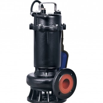 Насос фекальный LEO 50WQD8-16-1.1F (1.1кВт, 29 м3/ч, H-18 м, d патр. 50 мм, до 20%, до 20 мм)