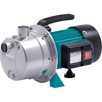 Насос поверхностный самовсасывающий LEO EKJ-1002S (1000Вт, 75 л/мин, 45 м) садовый